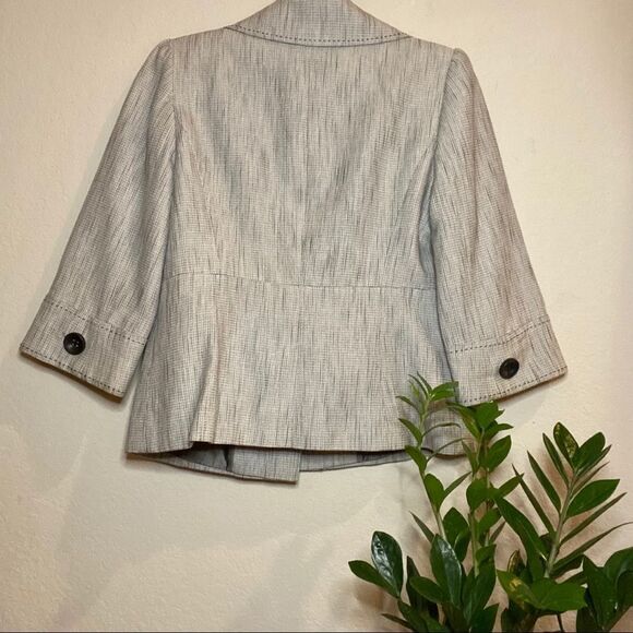 Classiques Entier Tailored Gray Blazer Sz S - Picture 7 of 10